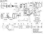 Bosch 0 601 432 046 Impact Wrench 250 V / GB Spare Parts